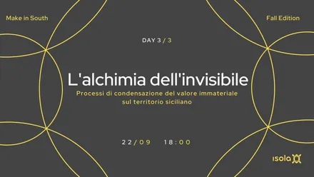Locandina dell’evento L'alchimia dell'Invisibile