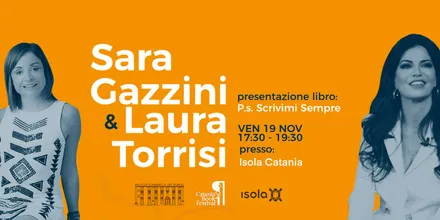 Locandina dell’evento Laura Torrisi e Sara Gazzini @Isola Catania