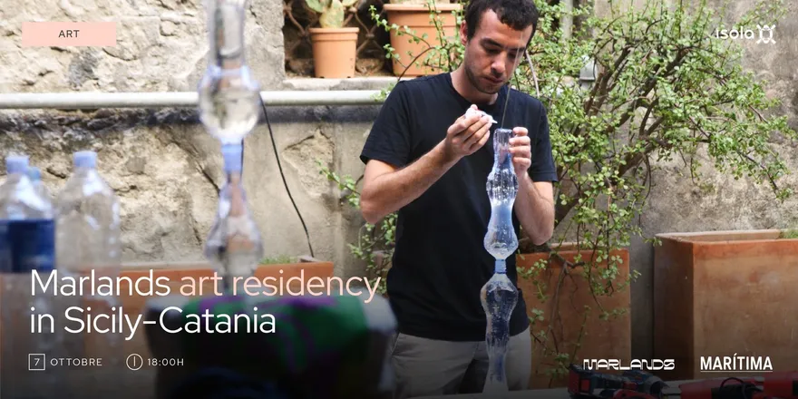 Locandina dell’evento Marlands residence announcement/ Max Fouchy/ Sicily