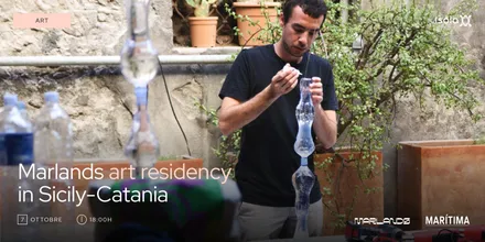 Locandina dell’evento Marlands residence announcement/ Max Fouchy/ Sicily
