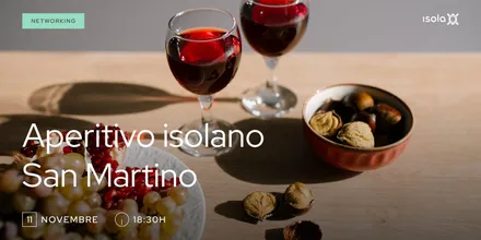 Locandina dell’evento Aperitivo isolano - San Martino edition