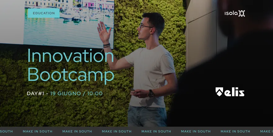 Locandina dell’evento Innovation Bootcamp