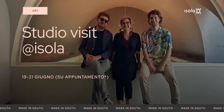 Locandina dell’evento Studio Visit @ Isola