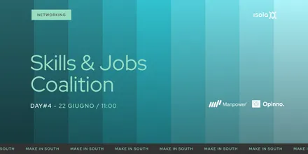 Locandina dell’evento Skills & Jobs Coalition