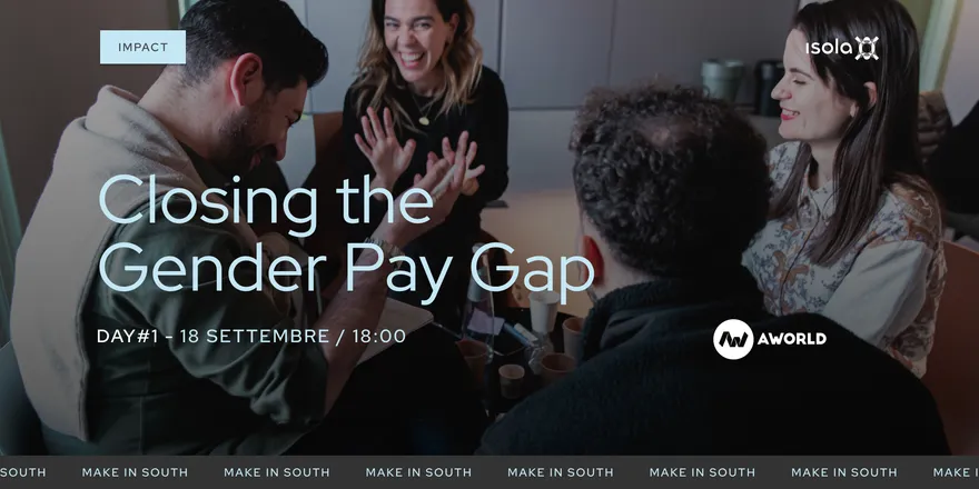 Locandina dell’evento Closing the Gender Pay Gap