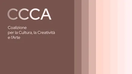 Locandina dell’evento Coalizione Creatività, Cultura e Arte