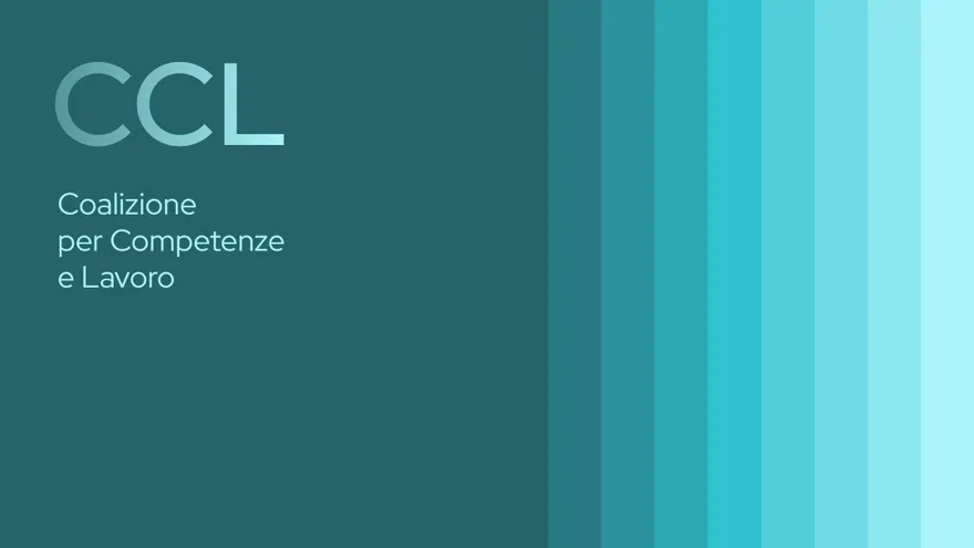 Locandina dell’evento Coalizione Competenze e Lavoro