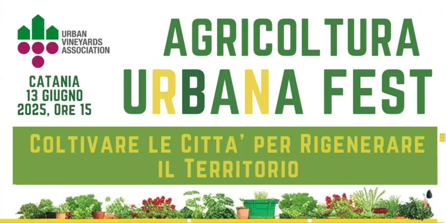 Locandina dell’evento Conferenza: Coltivare le Città per Rigenerare il Territorio