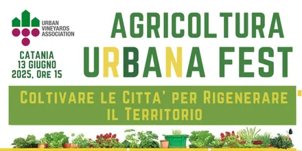 Locandina dell’evento Conferenza: Coltivare le Città per Rigenerare il Territorio