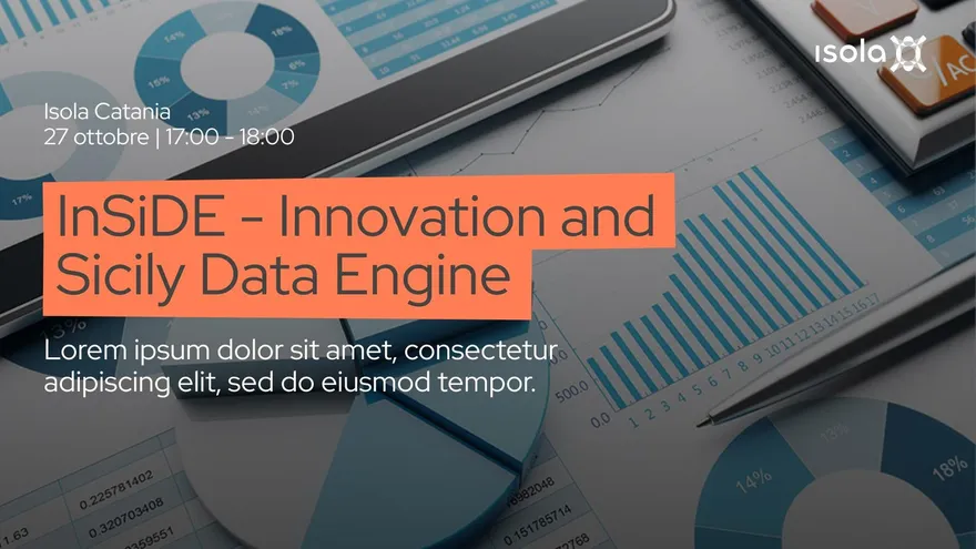 Locandina dell’evento InSiDE - Innovation and Sicily Data Engine