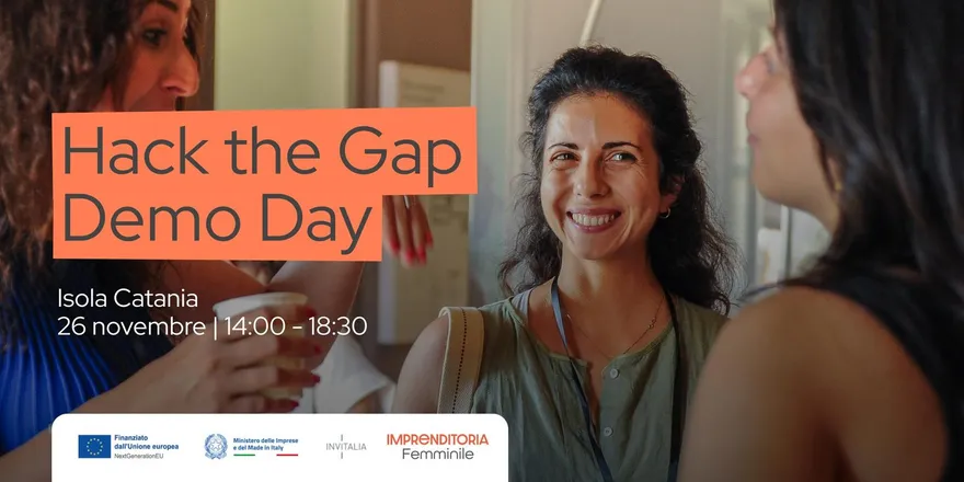 Locandina dell’evento Demo Day - Hack the Gap - Isola Catania