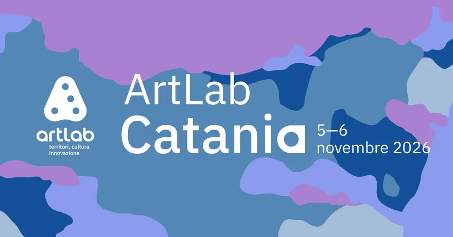 La grafica ufficiale della tappa di ArtLab a Catania