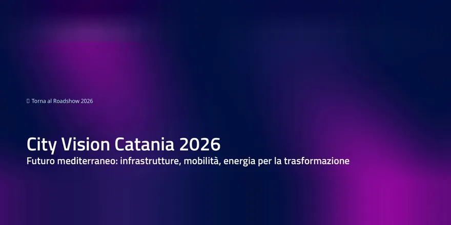 City Vision Catania, il tavolo di lavoro sul futuro mediterraneo