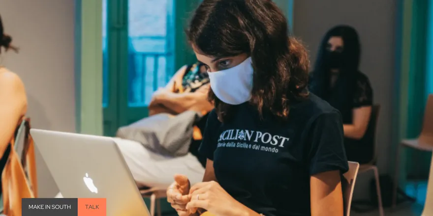 Locandina dell’evento Da giornalisti a imprenditori