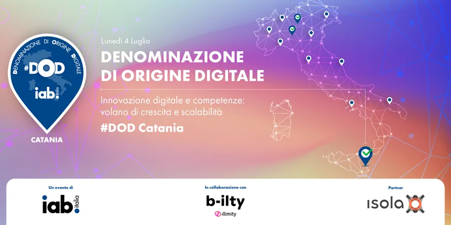 Locandina dell’evento Denominazione Origine Digitale #Catania