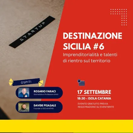 Locandina dell’evento Destinazione Sicilia #6