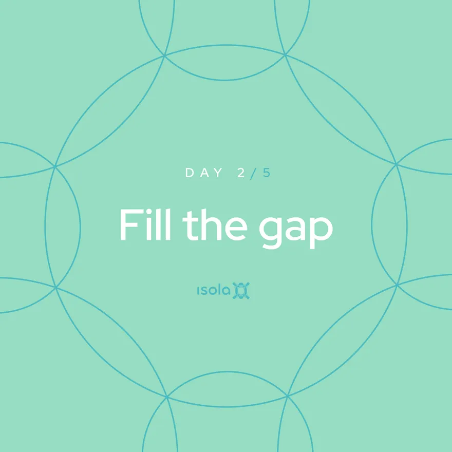 Locandina dell’evento Fill the gap