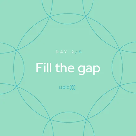 Locandina dell’evento Fill the gap