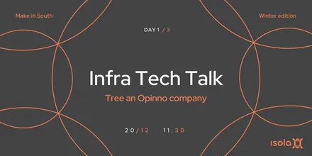 Locandina dell’evento Infra Tech Talk