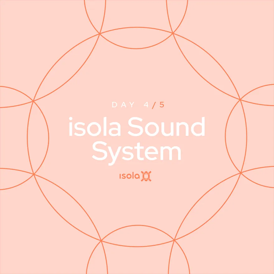 Locandina dell’evento Isola Sound System