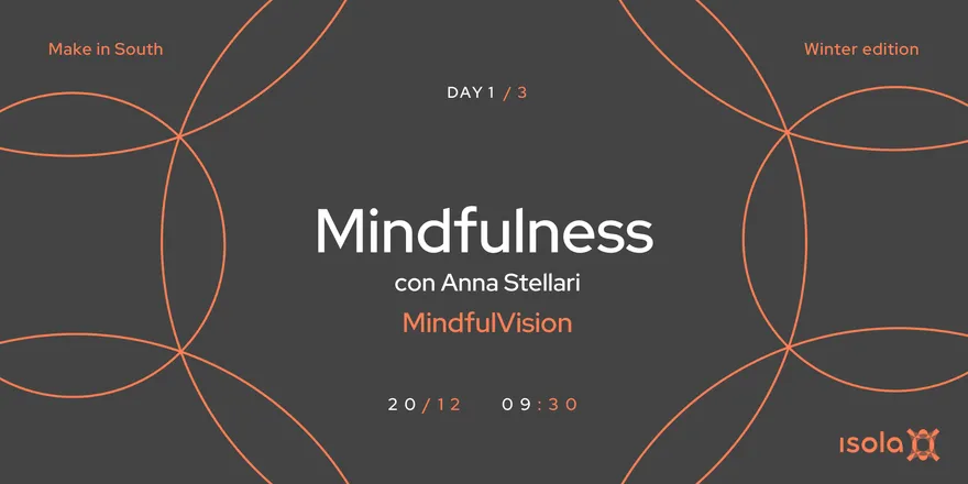 Locandina dell’evento Mindfulness • Day One
