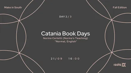 Locandina dell’evento Catania Book Days Norma Cerletti