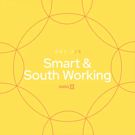 Locandina dell’evento Smart & South Working