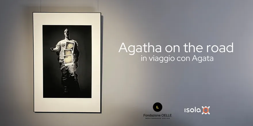 Locandina dell’evento Talk Agatha on the road / in viaggio con Agata