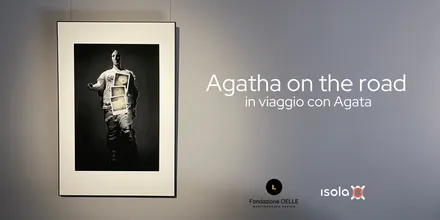 Locandina dell’evento Talk Agatha on the road / in viaggio con Agata